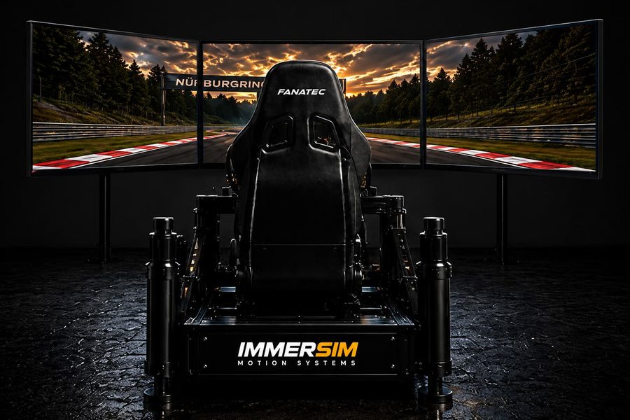 Immersion Three · 3 monitores integrados